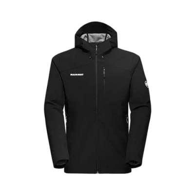 Imagen de Mammut Outdoor SO Hooded Chaqueta Hombre negro M