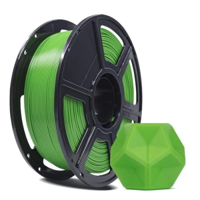 Imagen de FLASHFORGE filamento de impresora 3D, PLA PRO 1,75 mm, bobina 1 kg, precisión dimensional +/ 0,02 mm para 3D FDM, mejor tenacidad y sin nudos (verde)