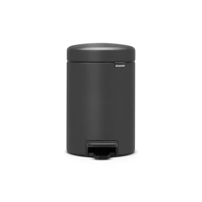 Imagen de Brabantia 200465 Cubo de Basura, Mineral Infinite Gris, 3 litros