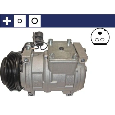 Imagen de MAHLE ORIGINAL ACP 818 000S Compresor de Aire Acondicionado 10PA17C 12 PAG 46 R 134 a con junta anular BMW: 3 Coupé, Berlina, 5 Berlina norauto,