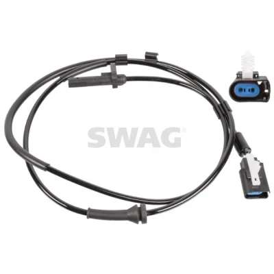 Imagen de SWAG 33 10 1204 Sensor de ABS Eje trasero izquierda 1300 FORD: Transit Mk6 Camión plataforma/Chasis, Furgón