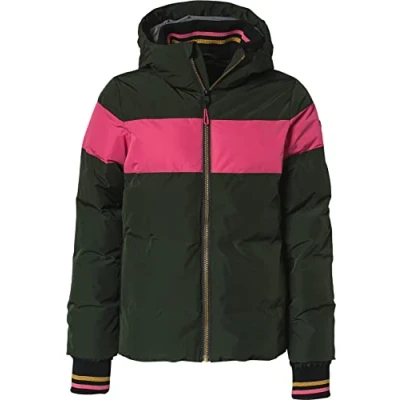 Imagen de Killtec Girl&#039;s Chaqueta acolchada/chaqueta exterior con capucha KOW 23 GRLS QLTD JCKT, Botella verde, 164, 37208 000