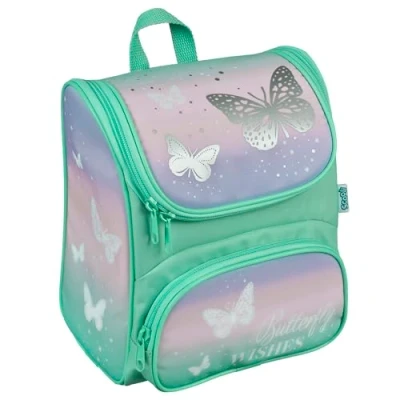 Imagen de Scooli CUTIE Mochila preescolar Butterfly Wishes Compartimento principal y bolsillo frontal Correas espalda acolchadas Ideal para niños a partir de 3 años