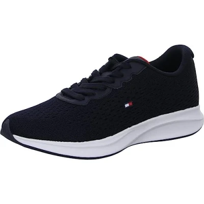 Imagen de Tommy Hilfiger Hombre Sneaker Running Zapatillas Deportivas, Azul (Desert Sky), 40 EU