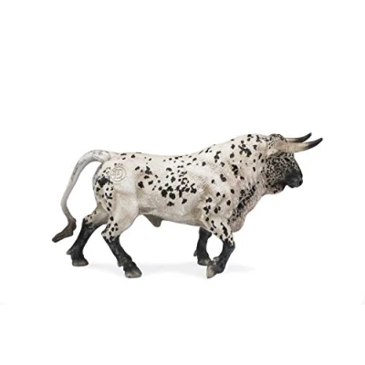 Imagen de Deqube Bravo Ensabanado Trotando Figura de Toro, Color blanco, 17x8x4,2 (90110003) , color/modelo surtido
