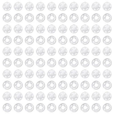 Imagen de 50 pares de botones plástico, transparentes, cierre, costura invisibles, presión para ropa, accesorios DIY