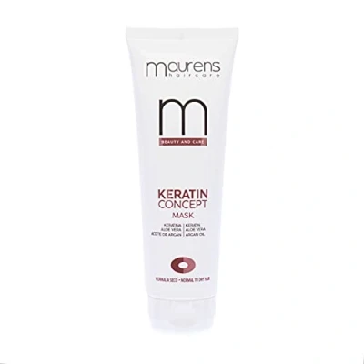 Imagen de Maurens, Mascarilla Hidro reparadora Keratin Concept, Keratina, Aloe Vera y Aceite de Argán. Hidratación Nutrición para cabellos normales a secos. 250 ml