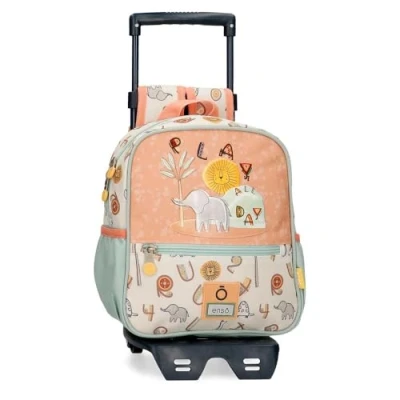 Imagen de Enso Play all day Mochila Pequeña con carro Multicolor 23x25x10 cms Poliéster 5,75L