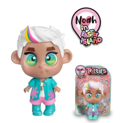Imagen de Trotties Mini Ojos Emoji Noah, muñeca con cambiantes para niños y +3 años Famosa (TFT21000)