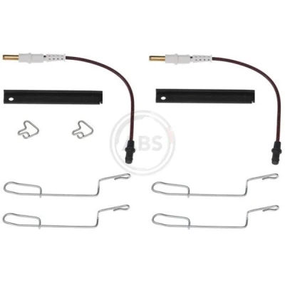 Imagen de A.B.S. 1280XQ Kit de accesorios, pastillas frenos MERCEDES BENZ: Clase V, Vito Bus