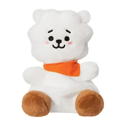 Imagen de Aurora World Aurora, 61505, BT21 RJ Palm PAL, 13cm, Peluche ecológico. Blanco, Color
