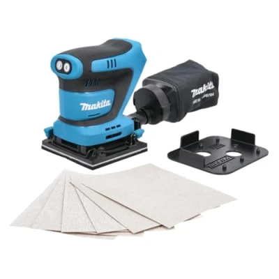 Imagen de Makita Lijadora de acabado LXT iones litio 18 V DBO481Z Baterías y cargador no incluidos