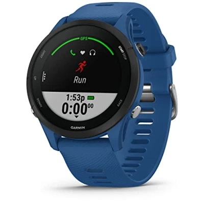 Imagen de Garmin Forerunner 255, Reloj Inteligente para Correr con GPS, Pay, Autonomía de hasta 14 Días, Azul Oscuro