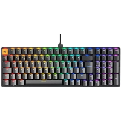 Imagen de Glorious gaming GMMK 2 Full Size (96%) Teclado mecánico, carcasa de aluminio, personalizable, keycaps dobles, switches Fox, RGB, distribuciones QWERTY español Negro