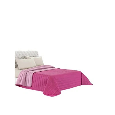 Imagen de Italian Bed Linen Q EL Elegant Edredòn estivo, Microfibra, Lila/Fucsia, 260x270 cm