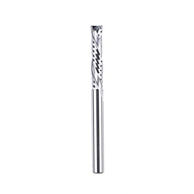Imagen de SpeTool Fresas para Madera 6mm Fresa de Ranurar Espiral CNC Compresión Extralarga Helicoidal Longitud Corte 32mm HRC55 Brocas Enrutador Carburo Herramienta