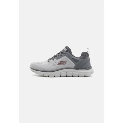 Imagen de Skechers Seguimiento Más Amplio, Zapatillas de Deporte Hombre, Malla Ingeniería Gris PU Charcoal Trim, 39 EU