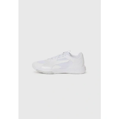 Imagen de Puma Accelerate PRO 4 Zapatillas de balonmano white/silvercoloured, Hombre, Talla: 46, White/silver coloured Tela/tejido sintético