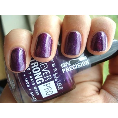 Imagen de 245 Púrpura Atómica Barniz De Uñas Fuertes Y Pro/SuperStay Gemey Maybelline