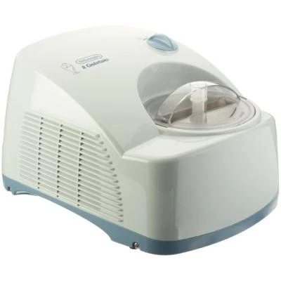 Imagen de DeLonghi ICK 5000 Máquina para hacer helado con compresor, 230 W, 1.2 L, color blanco