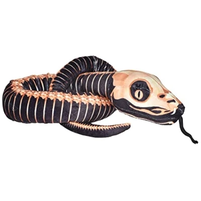 Imagen de Wild Republic Serpiente Aspecto de Esqueleto, Snakesss Peluche, 137 cm, Multicolor (1 , color/modelo surtido