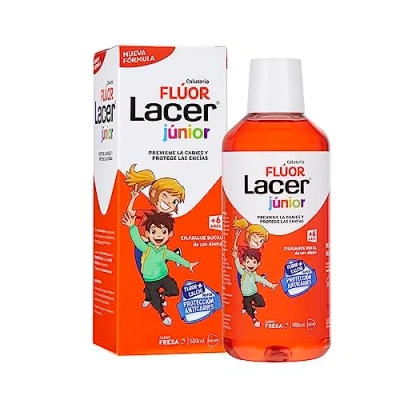 Imagen de Lacer Colutorio Fluor Diario 0,05 % Fresa 500 Ml