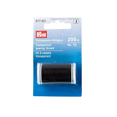 Imagen de Prym 977621 Hilo de Coser Oscuro Sewing Thread, Poliamida: 100%, Transparent Dark, Dunkel, 200
