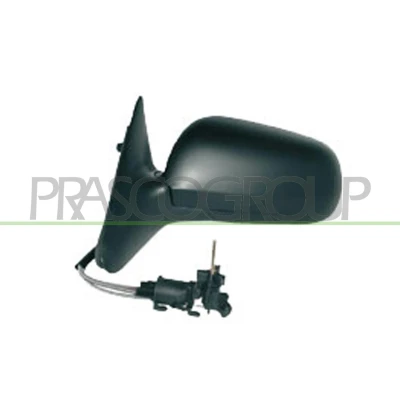Imagen de Espejo retrovisor Prasco SK0207114 izquierda negro barnizable manual ajustable desde interior, Ajuste por cable, asférico SKODA: Octavia I Hatchback
