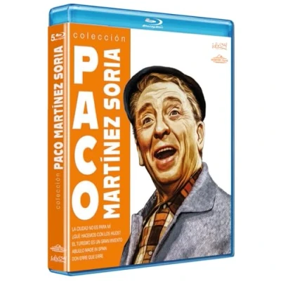 Imagen de Paco Martinez Soria (Blu ray) Pack 5 peliculas: La Ciudad no es para mi / Don Erre Que El Turismo un Gran Invento Hacemos con los Hijos Abuelo Made in Spain [Blu ray]