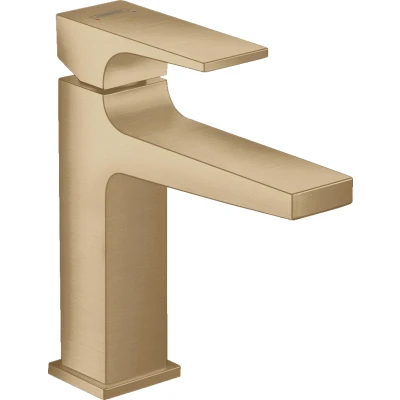 Imagen de Hansgrohe Metropol Grifo monomando de lavabo 110 con vaciador Push Open, bronce cepillado, 32507140