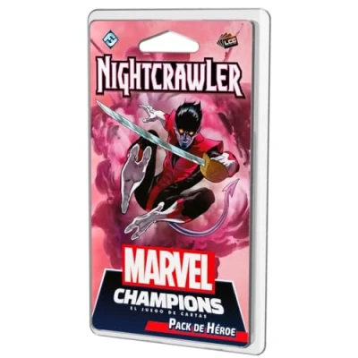 Imagen de Fantasy Flight Games Marvel Champions: Nightcrawler Expansión De Heroe a Partir 14 Años 1 4 Jugadores 45 90 Minutos por Partida Español