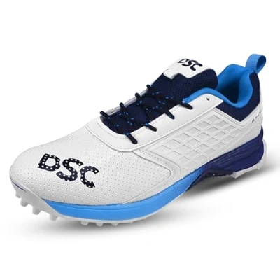 Imagen de DSC Jaffa, Cricket Shoe Hombre, White/Navy, 40 EU