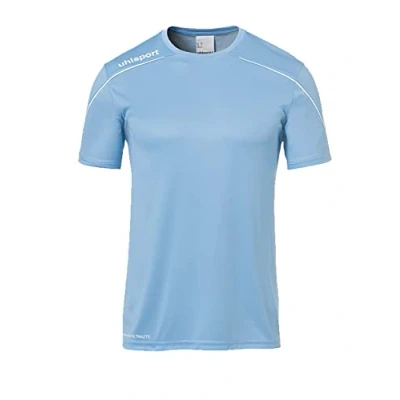 Imagen de uhlsport Stream 22 Shirt Shortsleeved Camiseta De Entrenamiento, Hombre, Celeste/Blanco, XXXL