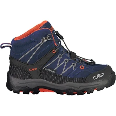 Imagen de CMP Kids Rigel Mid Trekking Shoe Wp, Botas de Senderismo Unisex niños, Azul (Blue Marine Tango), 31 EU