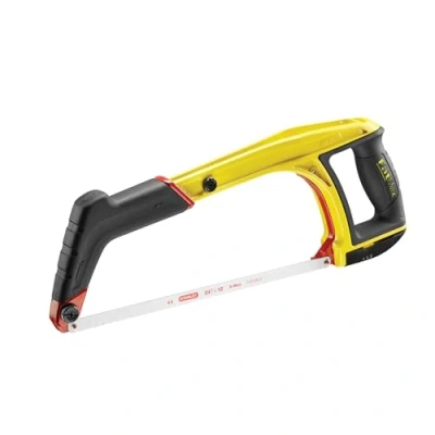 Imagen de STANLEY FATMAX Sierra multifunción, Capacidad de corte 120mm, 2 ángulos 45 y 90, Cuchillas almacenables en la herramienta, Mango revólver bimaterial apoyo para los dedos 0 20 108