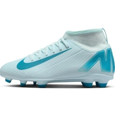 Imagen de Nike Performance JR 10 CLUB FG/MG Unisex Botas de fútbol con tacos para niños, Talla: 36.5, Glacier blue/blue orbit Zapatos