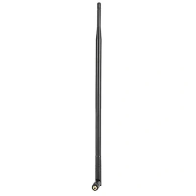 Imagen de Dpofirs 12DBI Antena de Alta Ganancia, Portátil Banda Dual, RP SMA WiFi Antena, Largo Alcance para Enrutador Red Inalámbrico, Adaptador WiFi, Negro
