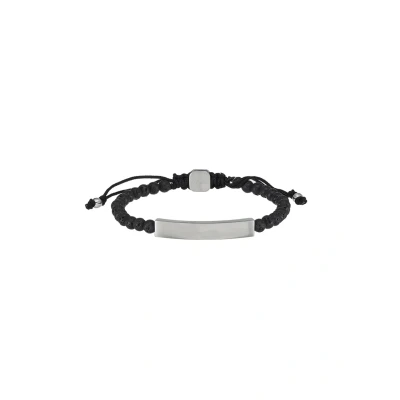 Imagen de Fossil Pulsera Para Hombre Vintage Casual, Longitud Interior: 170mm 250mm Negra Semipreciosa, JF03247040