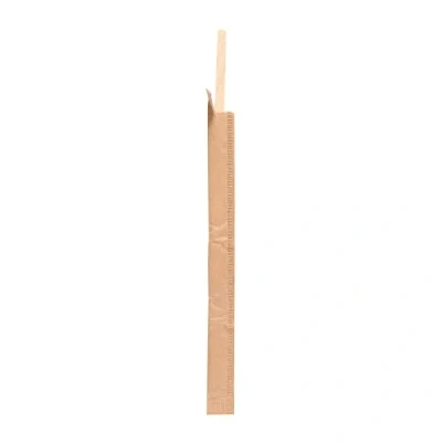 Imagen de García de Pou 500 unidades Agitadores Café Enfundados Kraft 0,6X14X0,1 Cm Natural Madera