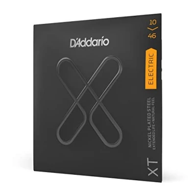 Imagen de D&#039;Addario XTE1046, XT Electric Guitar Strings Nickel Plated Steel, Regular Light, 10 46