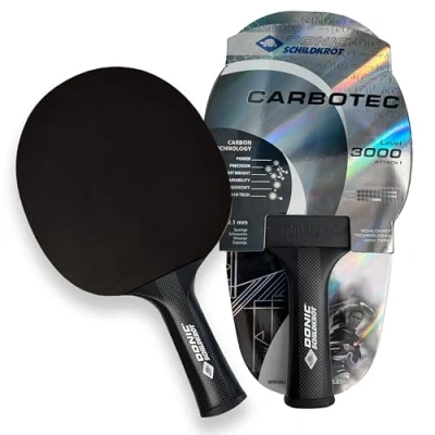 Imagen de Schildkröt Tischtennisschläger CarboTec 3000, konkav