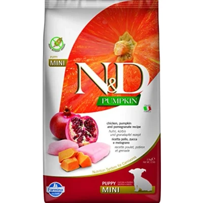 Imagen de FARMINA ND Dog Puppy Pumpkin Mini Pollo 2,5KG