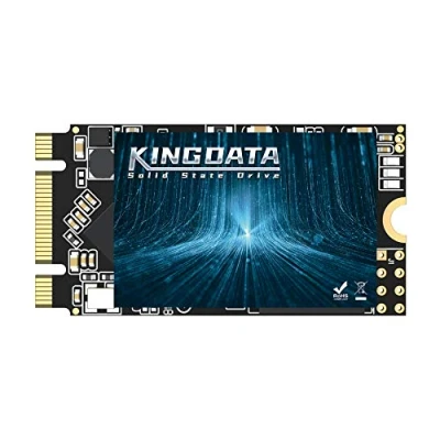 Imagen de KINGDATA SSD M.2 2242 128GB Ngff Disco Duro Interno de Unidad Estado Sólido Alto Rendimiento para Computadora Portátil Escritorio SATA III 6Gb/s (128GB,M.2 2242)