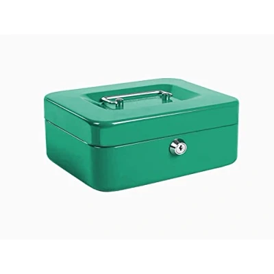 Imagen de Kippen 10033v2 cassetta portavalori verde, dimensioni: 200x160x90 mm
