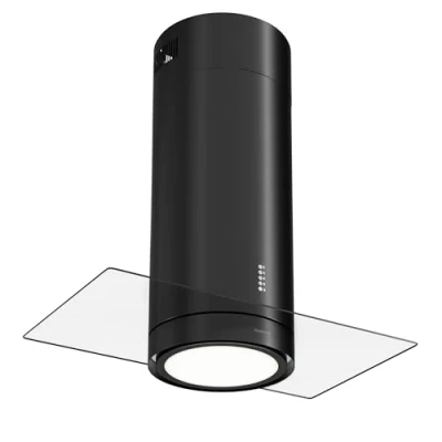 Imagen de Klarstein Campana Extractora Isla, Campanas Extractoras, Extractor de Cocina con Filtro Carbón Anti Grasa, Apto para Lavavajillas, Flujo Aire 544m3/h, 3 Modos, Bajo Consumo