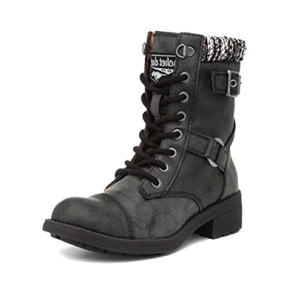 Imagen de Rocket Dog Thunder, Botas de Combate Mujer, Negro Black Ag7, 41 EU