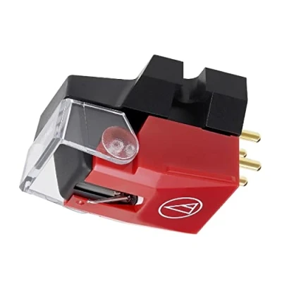 Imagen de Audio Technica VM540ML Cápsula estéreo de doble imán móvil con aguja Microlinear Rojo