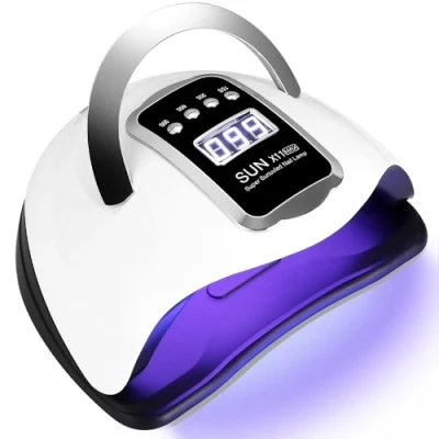 Imagen de JOFLVA Lámpara de Uñas UV LED, 280W Profesional Curado Esmalte Gel Secador Rápido, con Pantalla LCD 4 modos Función Temporización para Manicura/Pedicure Nail Art en el Hogar y Salón