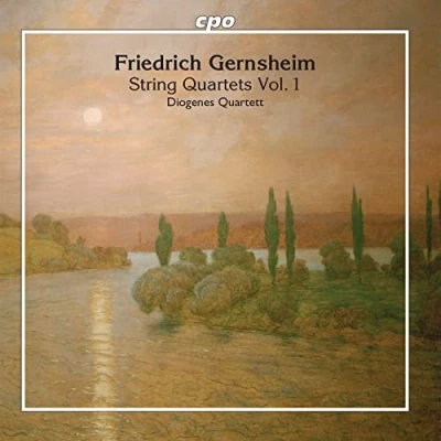Imagen de Friedrich Gernsheim : Quatuors à cordes, vol. 1. Quatuor Diogenes.