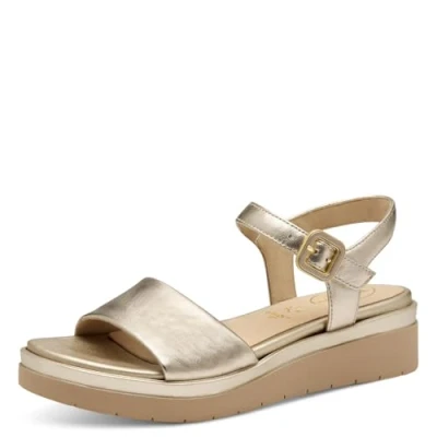 Imagen de Tamaris Sandalias de cuña, Mujer, Talla: 38, Lt gold Zapatos
